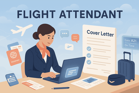 9 Flight Attendant Cover Letter Examples and Tips (2025)